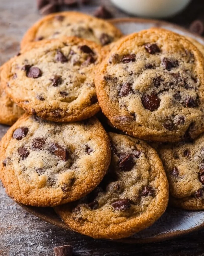 Delicious Original Toll House Chocolate Chip Cookies fresh from the oven